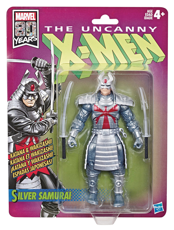 X-MEN SILVER SAMURAI RETRO 6IN AF