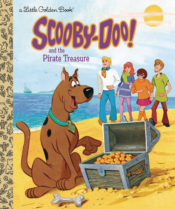 SCOOBY DOO & PIRATE TREASURE LITTLE GOLDEN BOOK HC (C: 0-1-0
