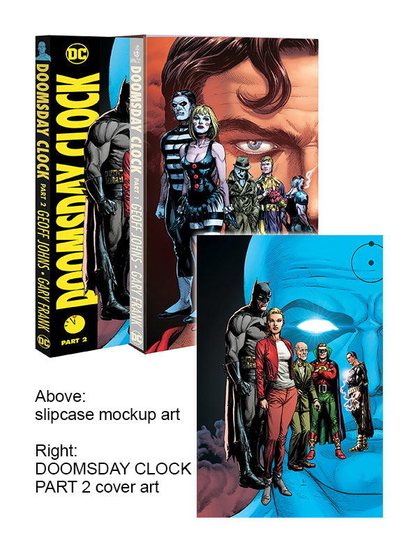 DOOMSDAY CLOCK HC PART 01 AND 02 WITH SLIPCASE