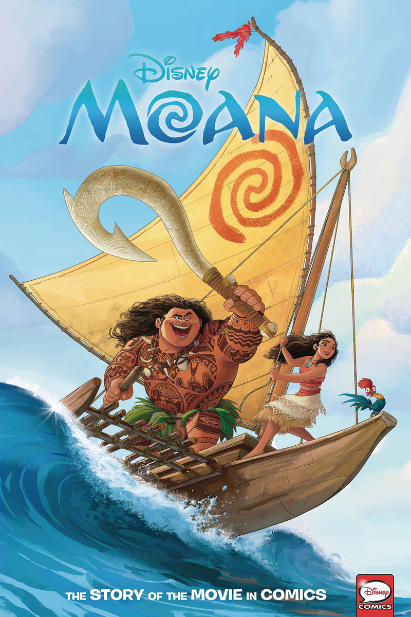 DISNEY MOANA STORY OF THE MOVIE IN COMICS HC (C: 1-1-2)