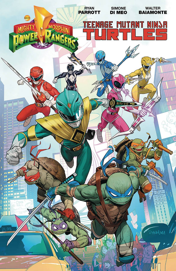 POWER RANGERS TEENAGE MUTANT NINJA TURTLES TP