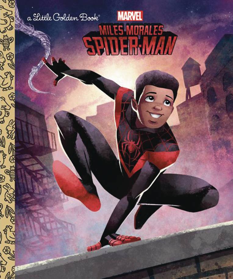 MILES MORALES SPIDER-MAN LITTLE GOLDEN BOOK