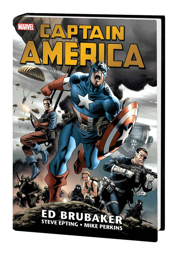 CAPTAIN AMERICA BY ED BRUBAKER OMNIBUS HC VOL 01 NEW PTG