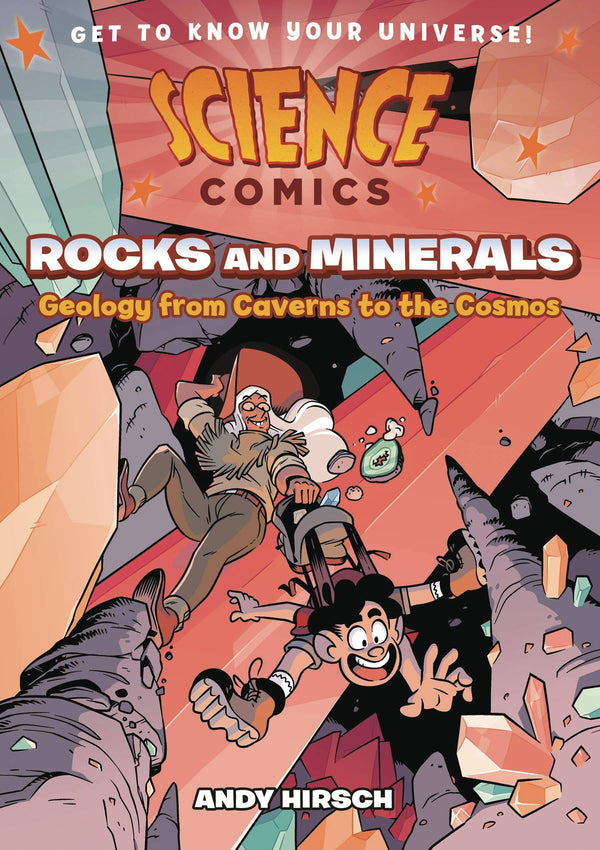 SCIENCE COMICS ROCKS & MINERALS GN (C: 1-1-0)