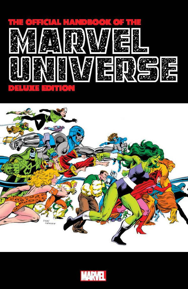 OFFICIAL HANDBOOK MARVEL UNIVERSE DLX ED OMNIBUS HC