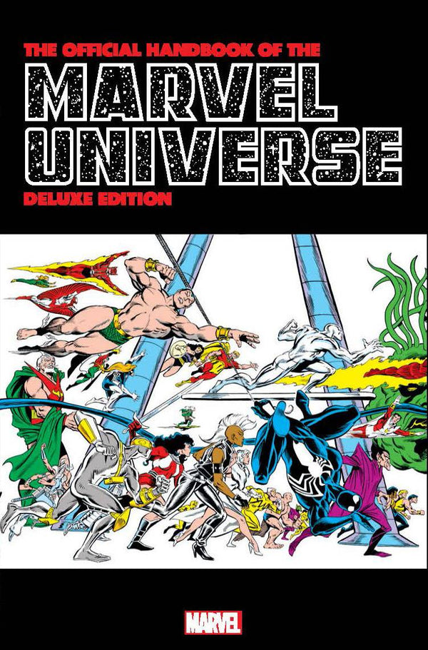 OFFICIAL HANDBOOK MARVEL UNIVERSE DLX ED OMNIBUS HC DM VAR