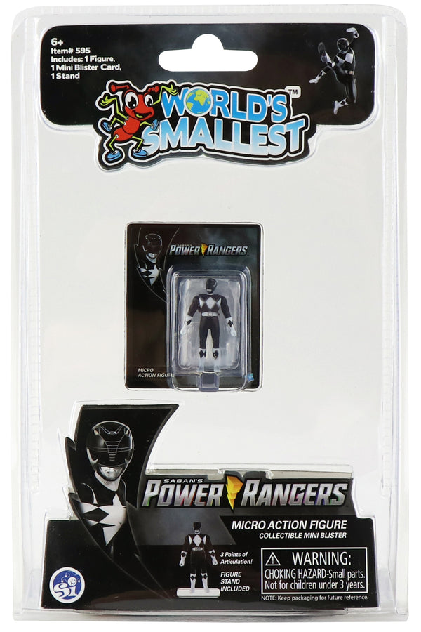 WORLDS SMALLEST MMPR BLACK