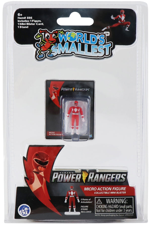 WORLDS SMALLEST MMPR RED