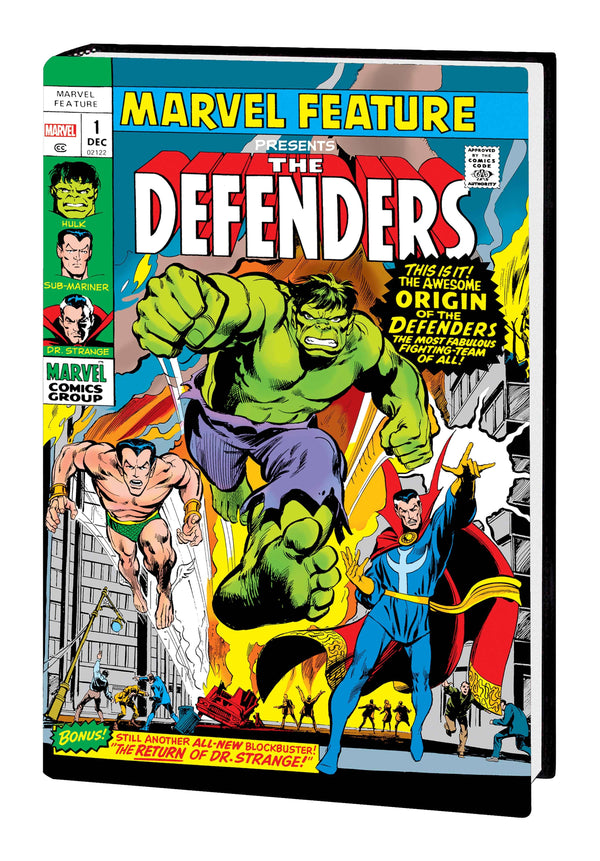 DEFENDERS OMNIBUS HC VOL 01 ADAMS DM VAR