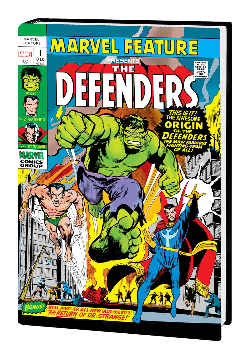 DEFENDERS OMNIBUS HC VOL 01 ADAMS DM VAR