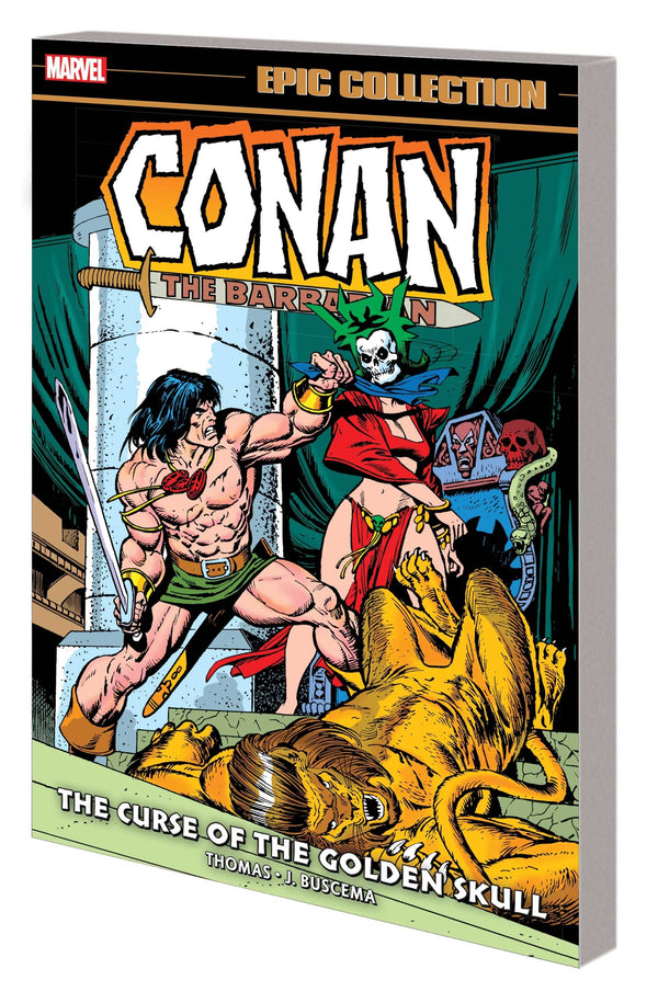 CONAN ORIG MARVEL YRS EPIC COLL TP CURSE GOLDEN SKULL