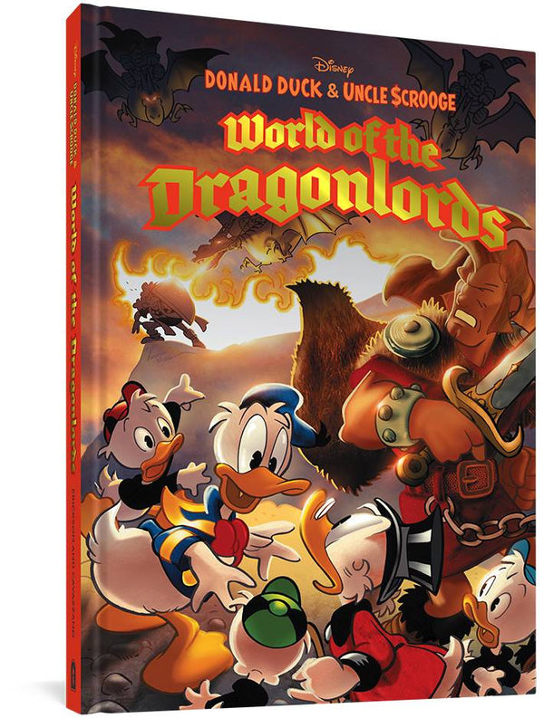 DONALD DUCK & UNCLE SCROOGE WORLD OF DRAGONLORDS HC (C: 0-1-
