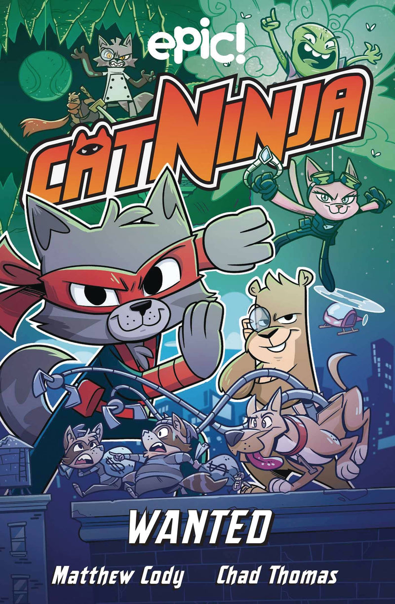 CAT NINJA HC GN VOL 03 WANTED