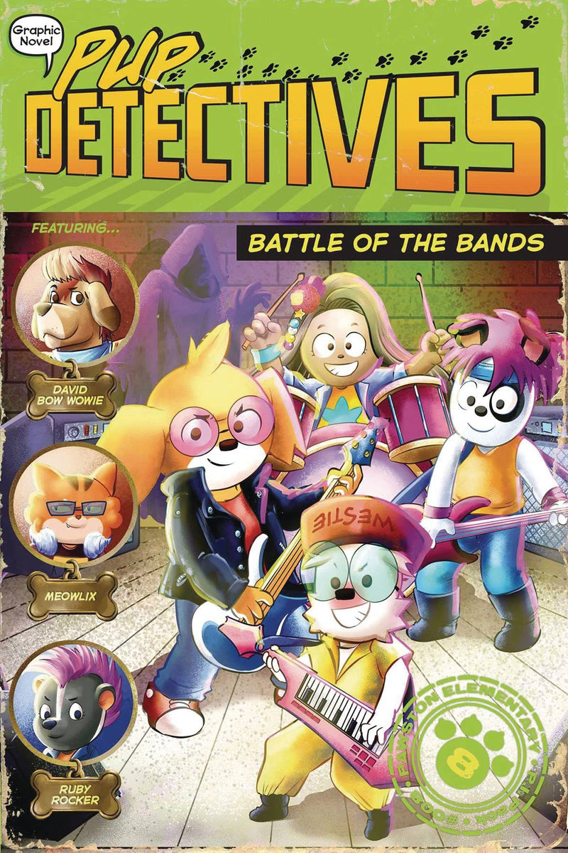 PUP DETECTIVES HC GN VOL 08 BATTLE OF BANDS