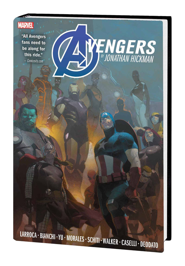 AVENGERS BY JONATHAN HICKMAN OMNIBUS HC VOL 02 RIB