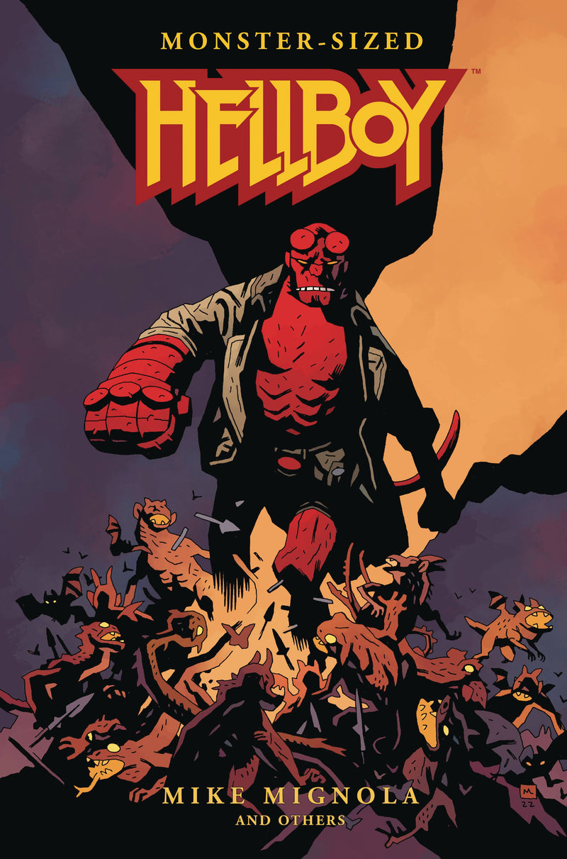 MONSTER SIZED HELLBOY HC