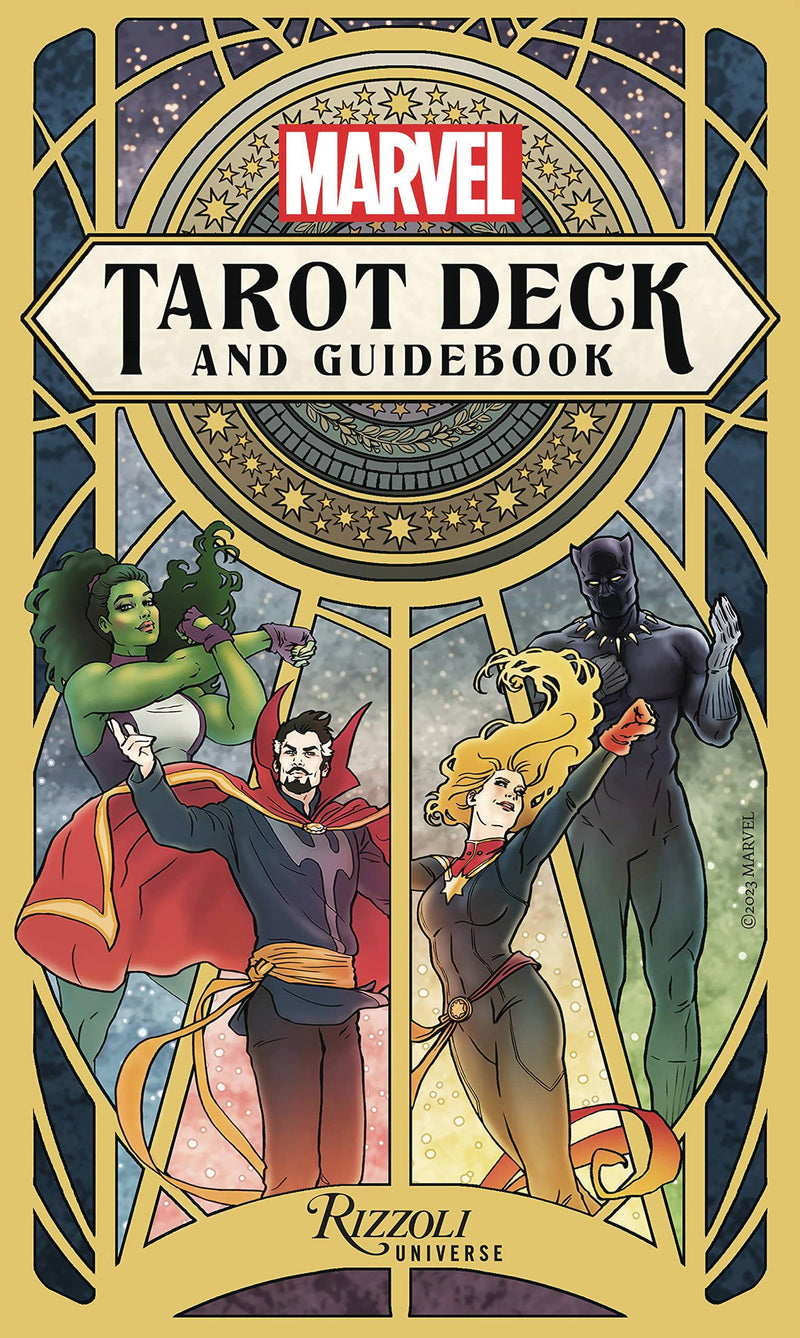 MARVEL TAROT DECK & GUIDEBOOK SC