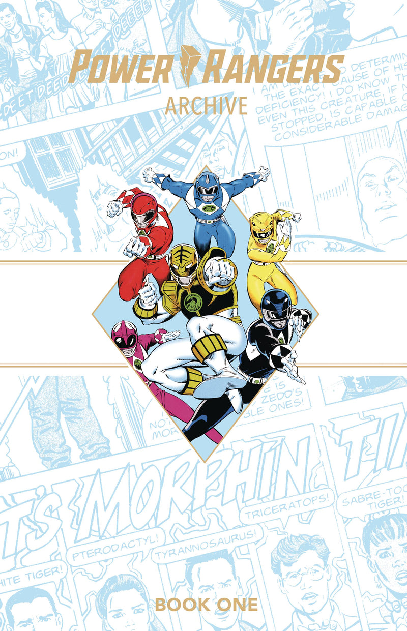 POWER RANGERS ARCHIVE DLX ED HC BOOK 01 (C: 1-1-2)