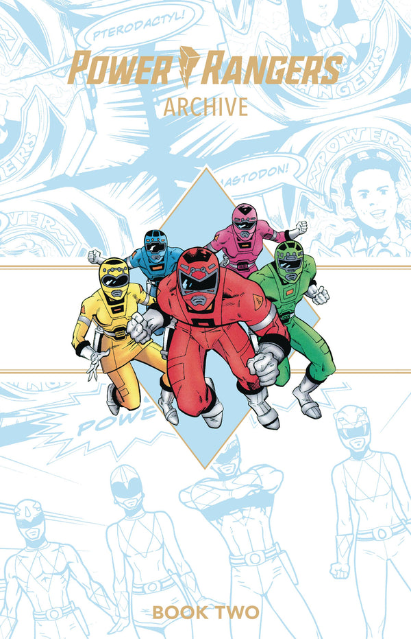 POWER RANGERS ARCHIVE DLX ED HC BOOK 02 (C: 1-1-2)