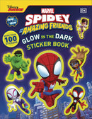 MARVEL SPIDEY & AMAZING FRIENDS GLOW STICKER BOOK SC (C: 1-1