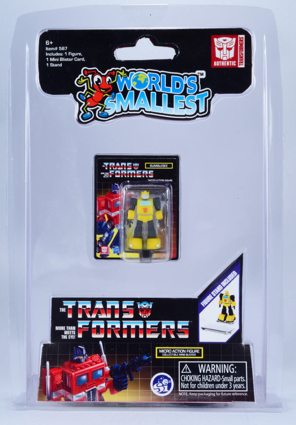 WORLDS SMALLEST TRANSFORMERS FIGURE BUMBLEBEE